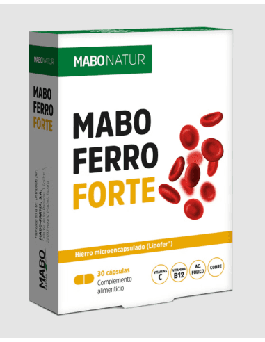 Mabonatur Ferro Forte 30 cápsulas