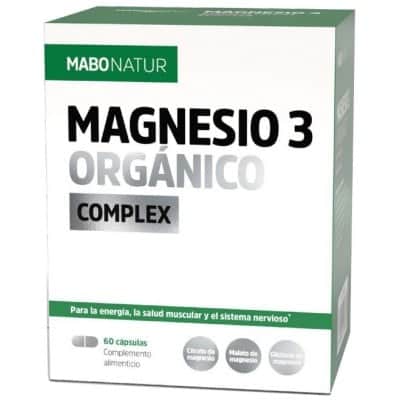 Mabonatur Magnesio 3 Orgánico Complex 60 cápsulas