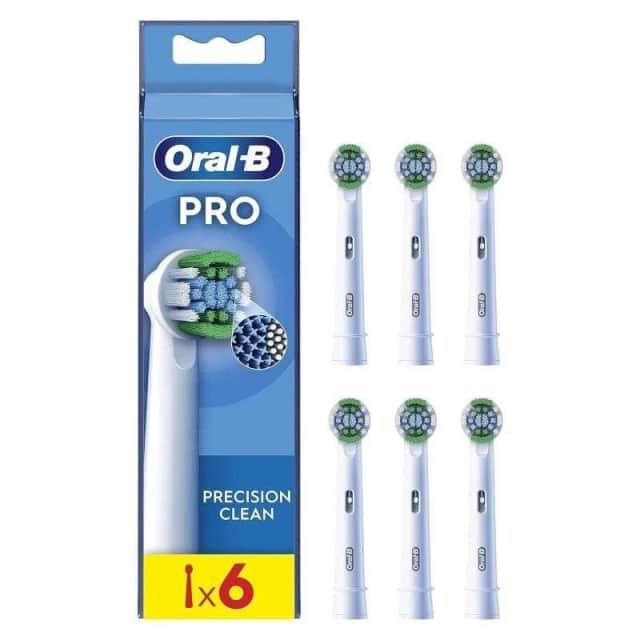ORAL-B Recambio Precision Clean 6 unidades