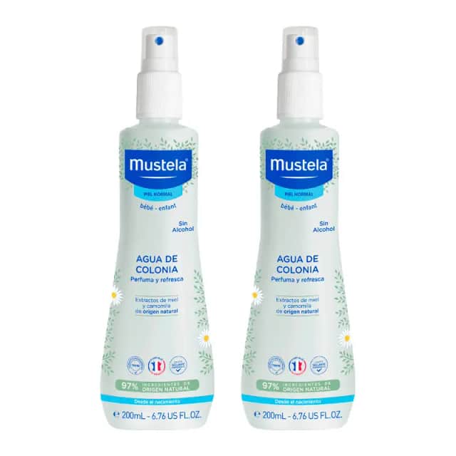 Mustela Duplo Agua de Colonia 2x200ml