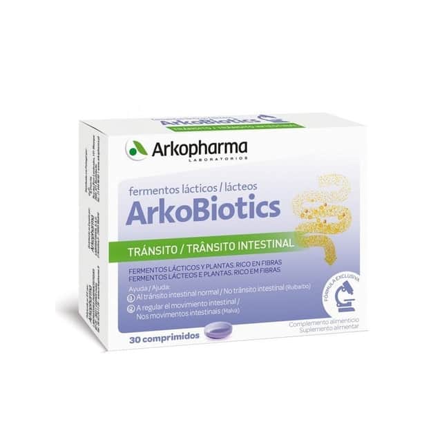 Arkopharma Arkobiotics Tránsito y Bienestar Intestinal 30 comprimidos