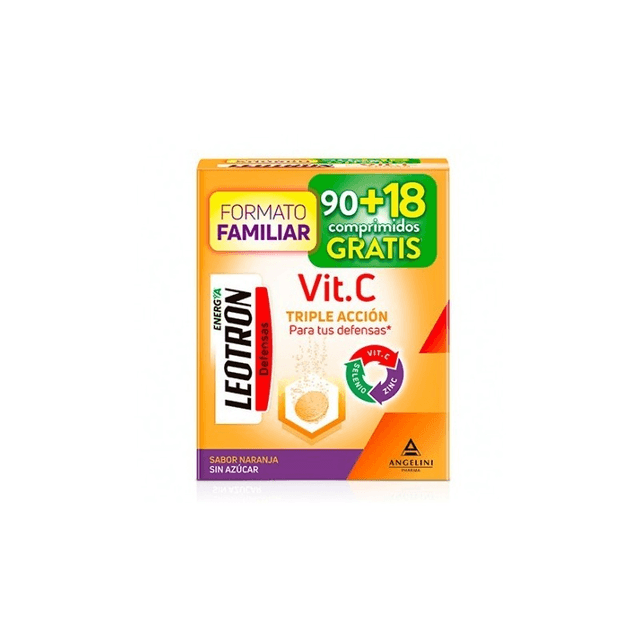 Leotron Vitamina C 18 Comprimidos