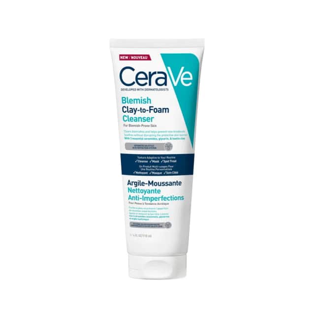 CeraVe Limpiador Arcilla-Espuma 118 ml
