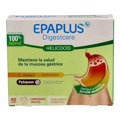 Epaplus Digestcare Helicocid | Salud Digestiva 40 comrpimidos