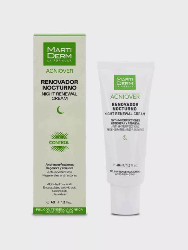 Martiderm Acniover Renovador Nocturno - Tratamiento Acné