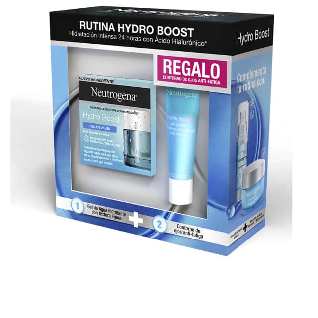 Neutrogena Hydro Boost Gel Agua Facial 50ml + Gel Crema Contorno Ojos 15ml