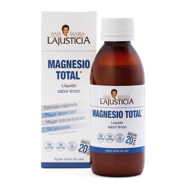 Ana María Lajusticia Magnesio total sabor limón 200ml