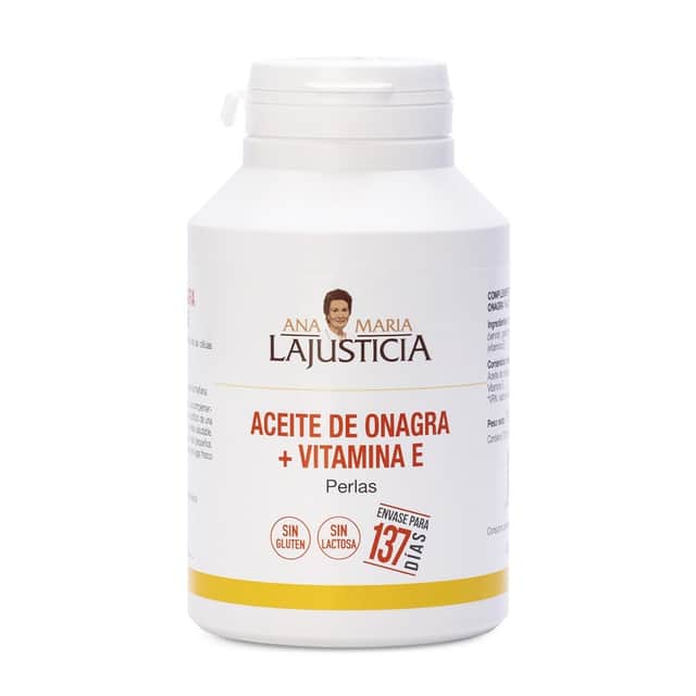Ana María Lajusticia Aceite de onagra + vitamina E 275 perlas