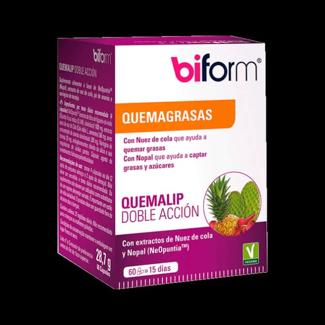 Biform Quemalip Doble Acción 60 cápsulas