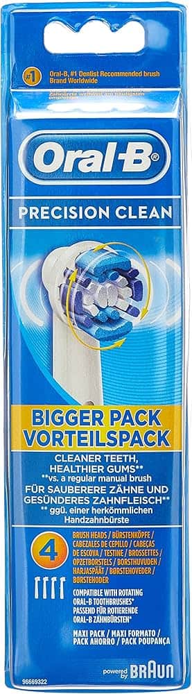ORAL-B Precision Clean Recambio Cepillo Eléctrico 4 ud