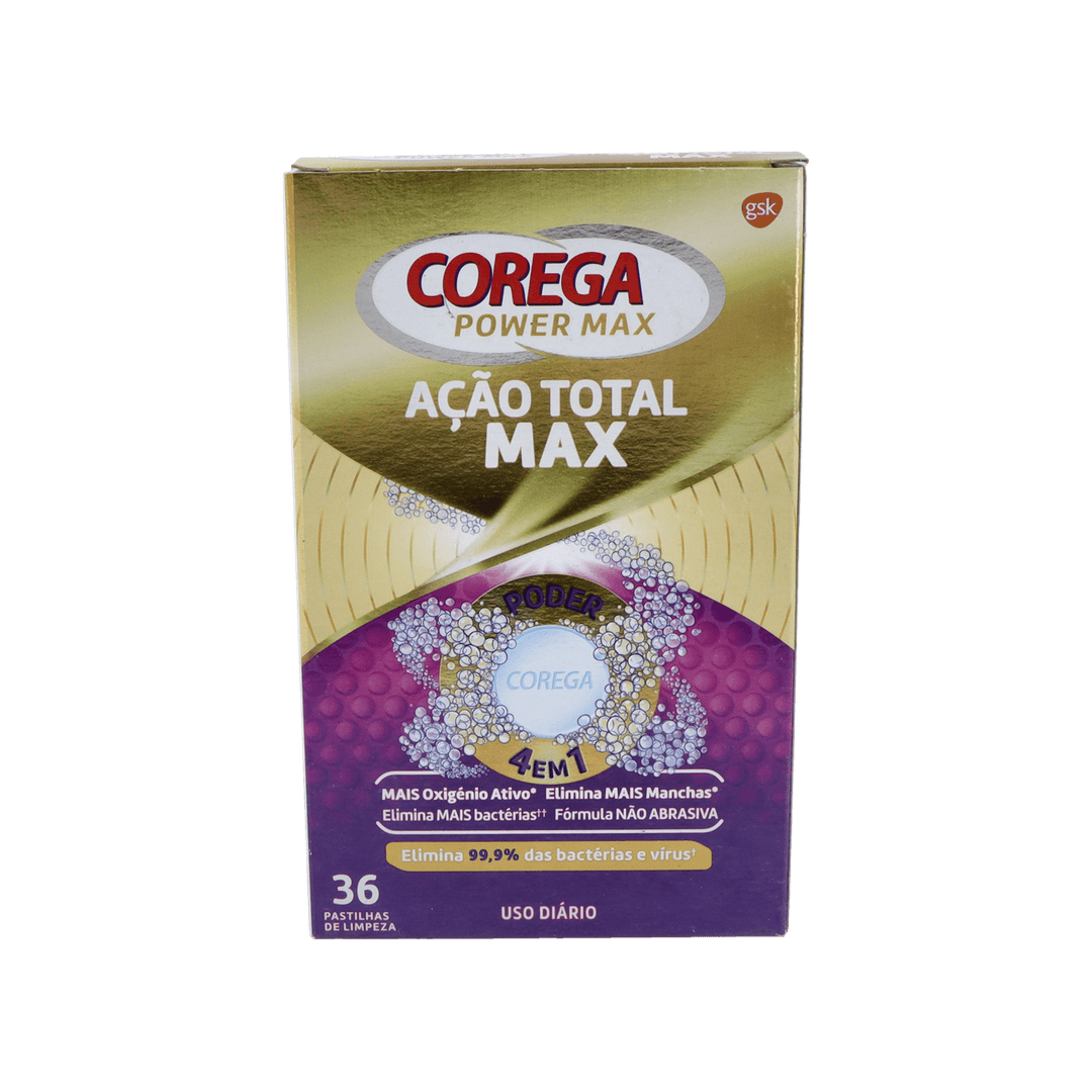 Corega Acción Total 36 Tabletas
