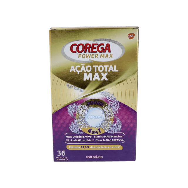 Corega Acción Total 36 Tabletas