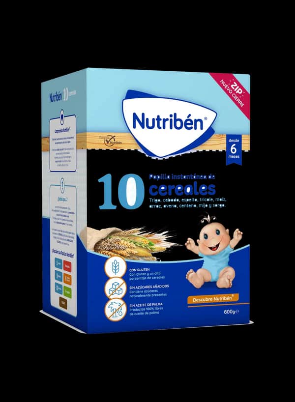 Nutriben Papilla 10 Cereales 600g