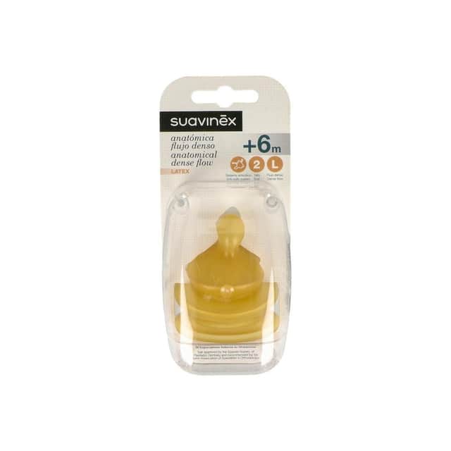 Suavinex Tetina Anatómica Flujo Denso +6 Meses
