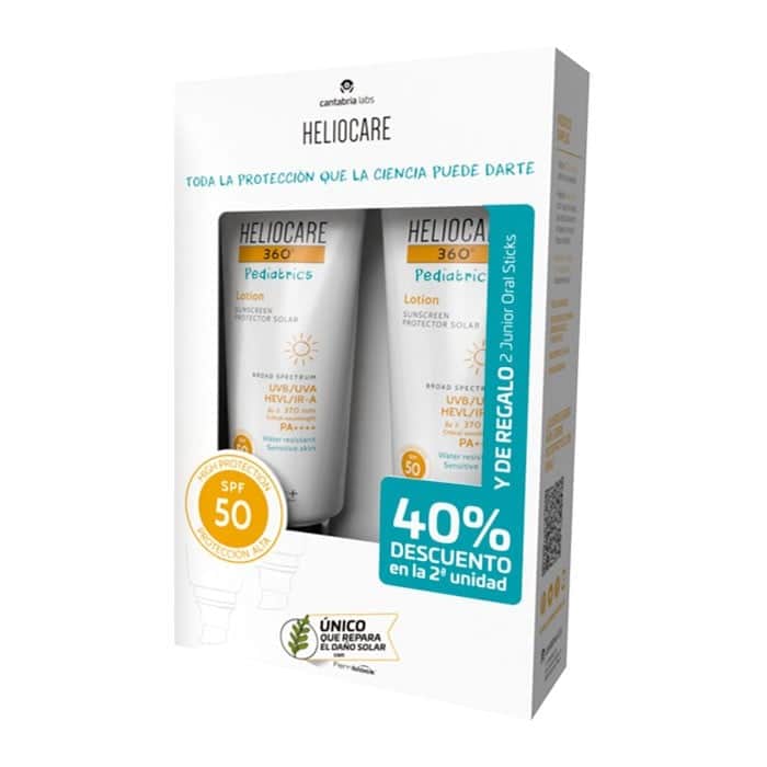 Heliocare 360 Pediatrics Locion SPF50 2x200ml