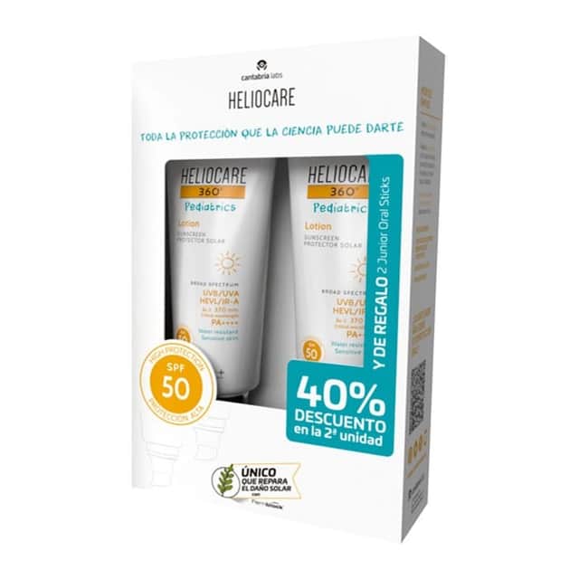 Heliocare 360 Pediatrics Locion SPF50 2x200ml