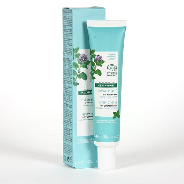 Klorane Crema Purificante a la Menta Acuática Bio 40ml