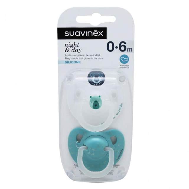 Suavinex Chupete Noche y Dia 0-6 Meses
