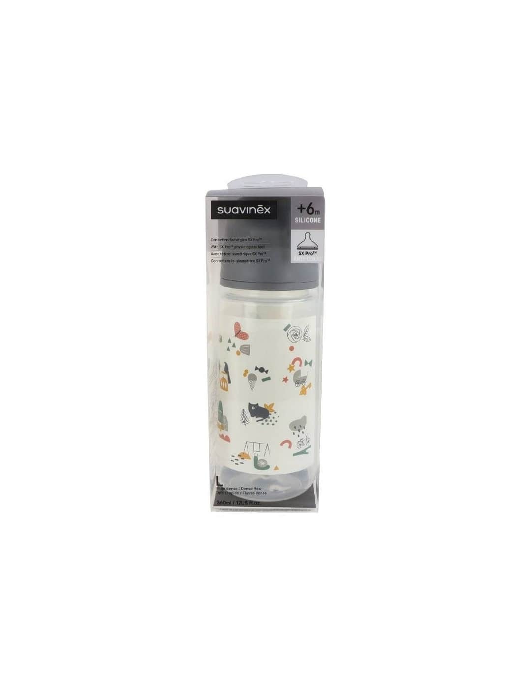 Suavinex Biberón Flujo Denso +6 Meses 360ml