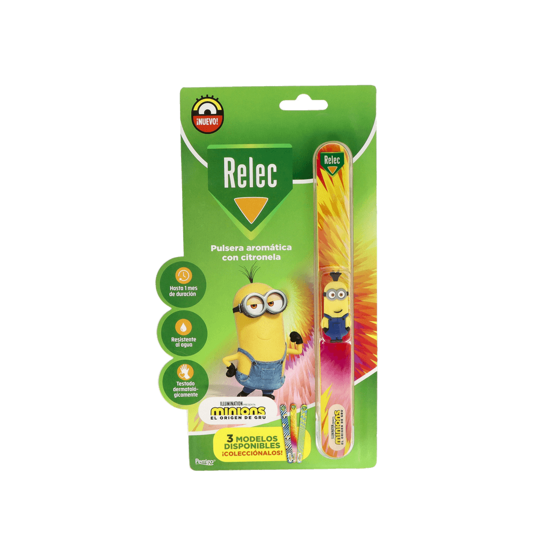 Relec Pulsera Minion Rosa 1 unidad
