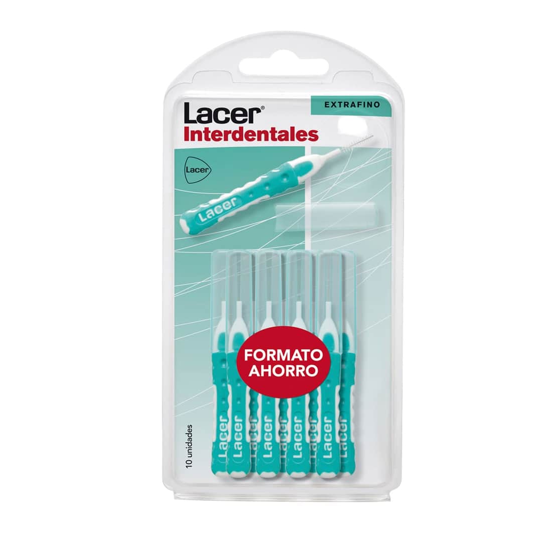 Lacer Cepillo Interdental Extrafino Recto 10 unidades