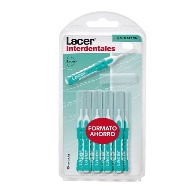 Lacer Cepillo Interdental Extrafino Recto 10 unidades