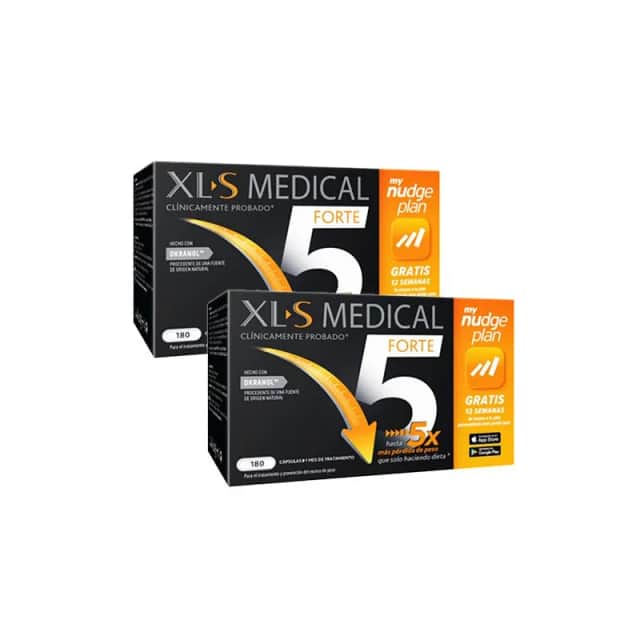 XLS Medical Forte 5 Nudge Duplo 2 x 180 cápsulas