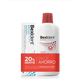 Isdin Bexident Pack Encías Colutorio 500ml + Pasta dentrífica 75ml