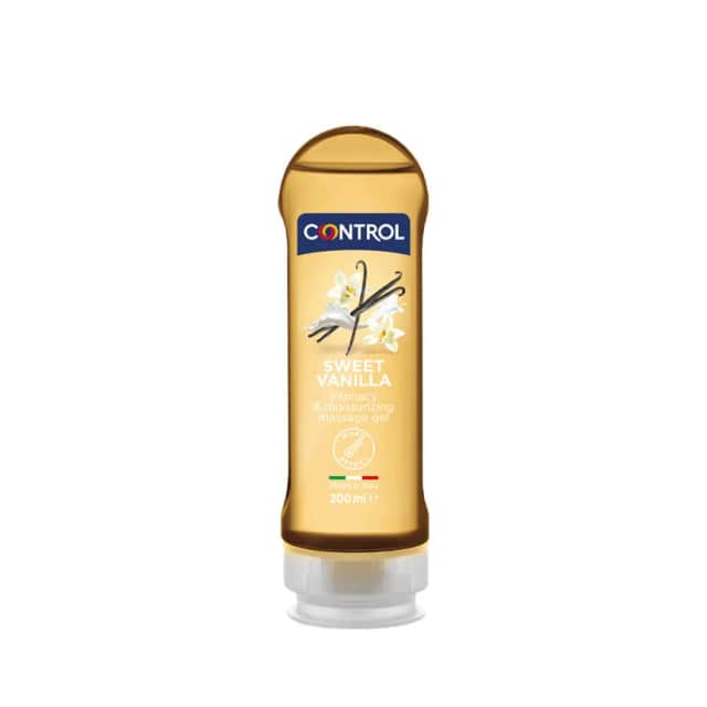 Control Sweet Vanilla Gel de Masaje 2 en 1 200ml