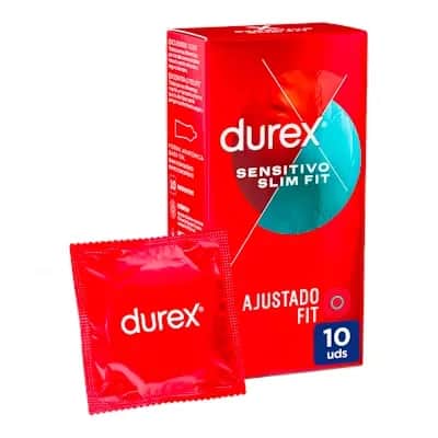 Durex Sensitivo Slim Fit Preservativos 10 unidades