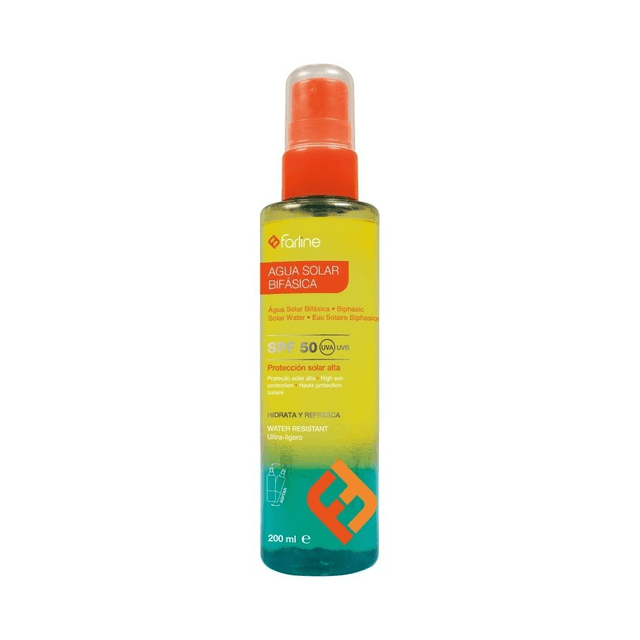 Farline Agua Solar Bifásica SPF50 200ml