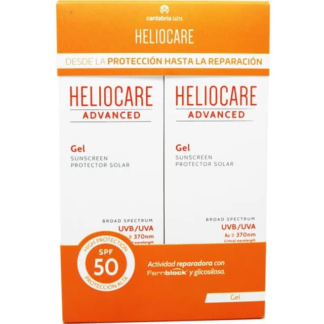 Heliocare Duplo Advanced Gel Solar SPF50 2x200ml