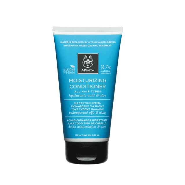 Apivita Acondicionador Hidratante Ácido Hialurónico y Aloe 150ml