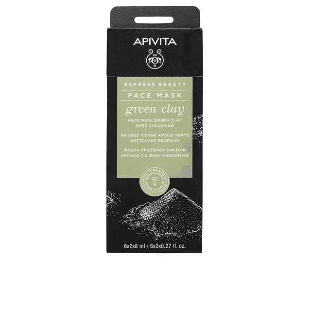 Apivita Express Beauty Arcilla Verde 2x8ml