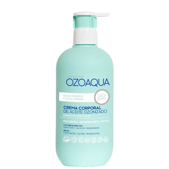 Ozoaqua Crema Corporal de Aceite Ozonizado para Bebés 500ml
