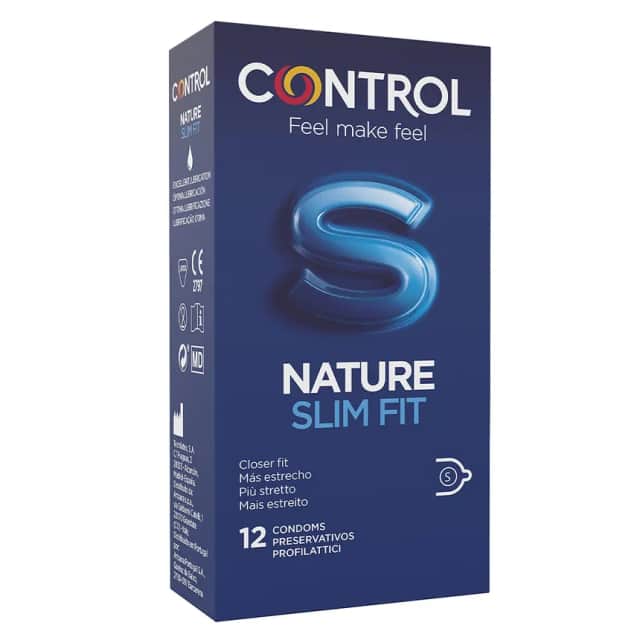 Control Nature Slim Fit Preservativos 12 unidades