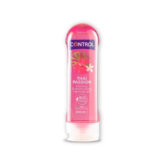 Control Thai Passion Gel de Masaje 2 en 1 Aroma Especiado 200ml