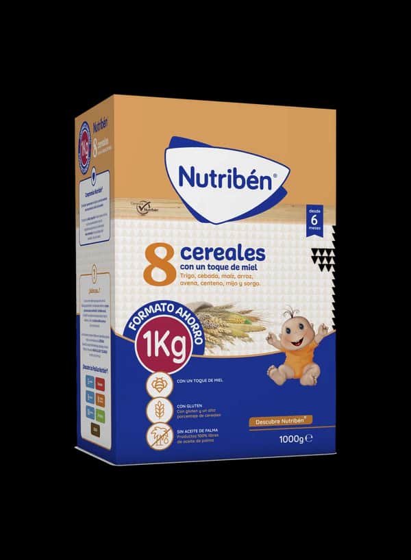 Nutriben 8 Cereales con Miel 1000g