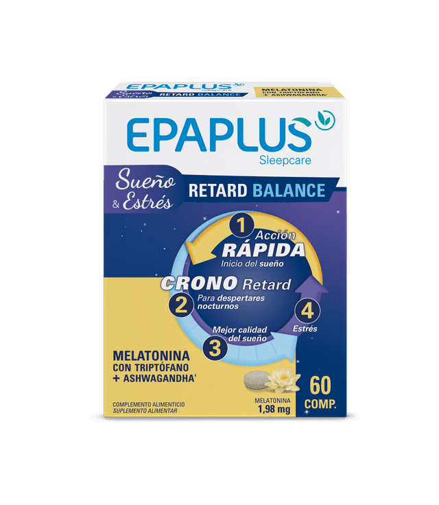 Epaplus Melatonina Balance Retard 60 comprimidos