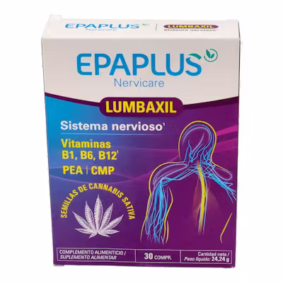 Epaplus Nervicare Lumbaxil 30 comprimidos