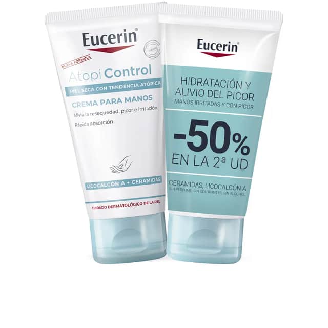 Eucerin AtopiControl Pack Crema de Manos 2x75ml