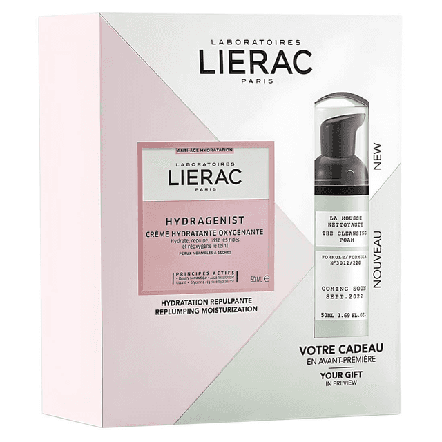 Lierac Hydragenist Cofre Gel Crema 50ml + Mousse 50ml