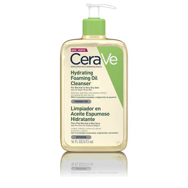 Cerave Limpiador Aceite Espumoso Hidratante 473ml