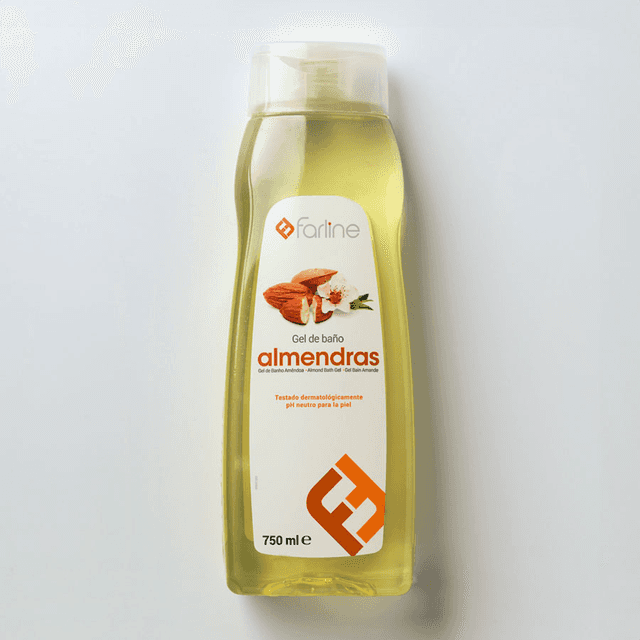 Farline Gel de Baño Almendras 750ml