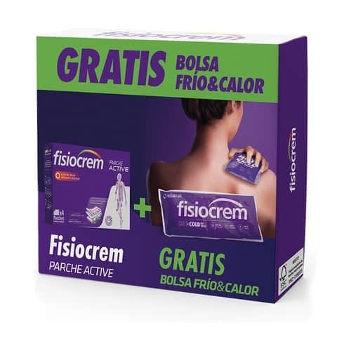 Fisiocrem Pack Parches 4 uds + Bolsa Frío