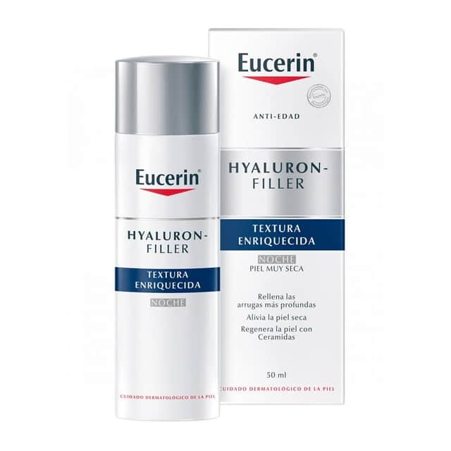 Eucerin Hyaluron-Filler Textura Enriquecida Noche 50ml