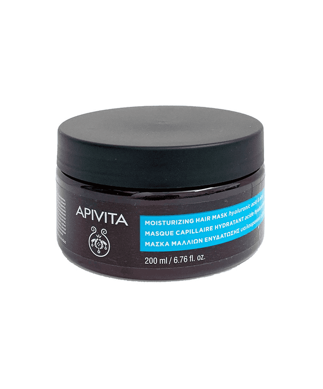 Mascarilla Capilar Hidratante Apivita con Ácido Hialurónico y Aloe 200ml