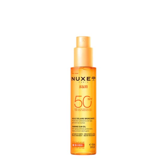 Nuxe Sun Aceite Bronceador SPF50 150ml
