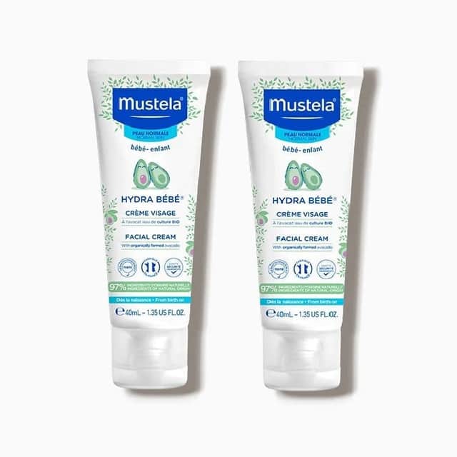 Mustela Duplo Hydra Bebé Crema Facial 2x40ml