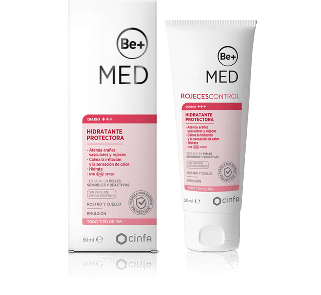 Be+ Med Rojecescontrol Hidratante Protectora SPF20 50ml